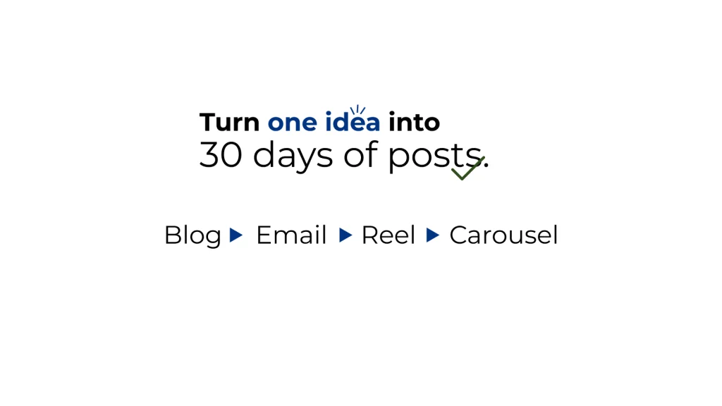 Turn 1 Blog Post into 10 Using a Smart Blog Content Strategy